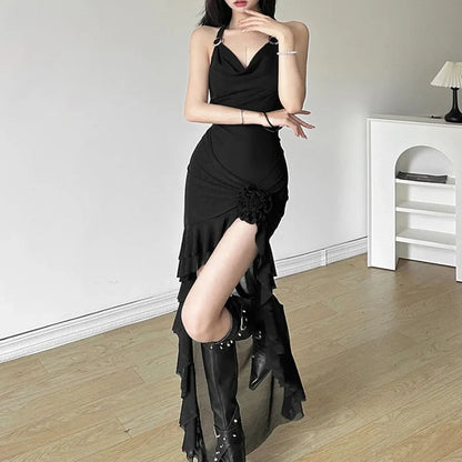 Harajuku Irregular Ruffle DressDressesTorqelo.com