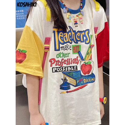 Harajuku Korean Style T-ShirtWomen T-shirtsTorqelo.com