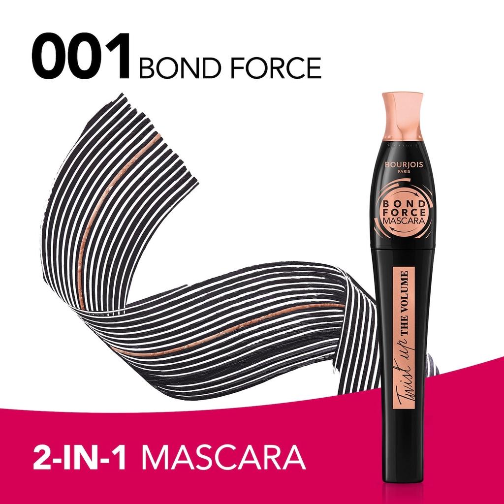 Bourjois Twist Up Volume 2 in 1 Mascara 01 Bond Force by Beauty Care Bag