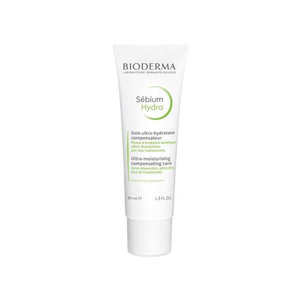Bioderma Sebium Hydra: Intense Hydration Facial Moisturizer for Oily, Acne-Prone & Irritated Skin | Non-Comedogenic, Skin Barrier Repair by Beauty Care Bag