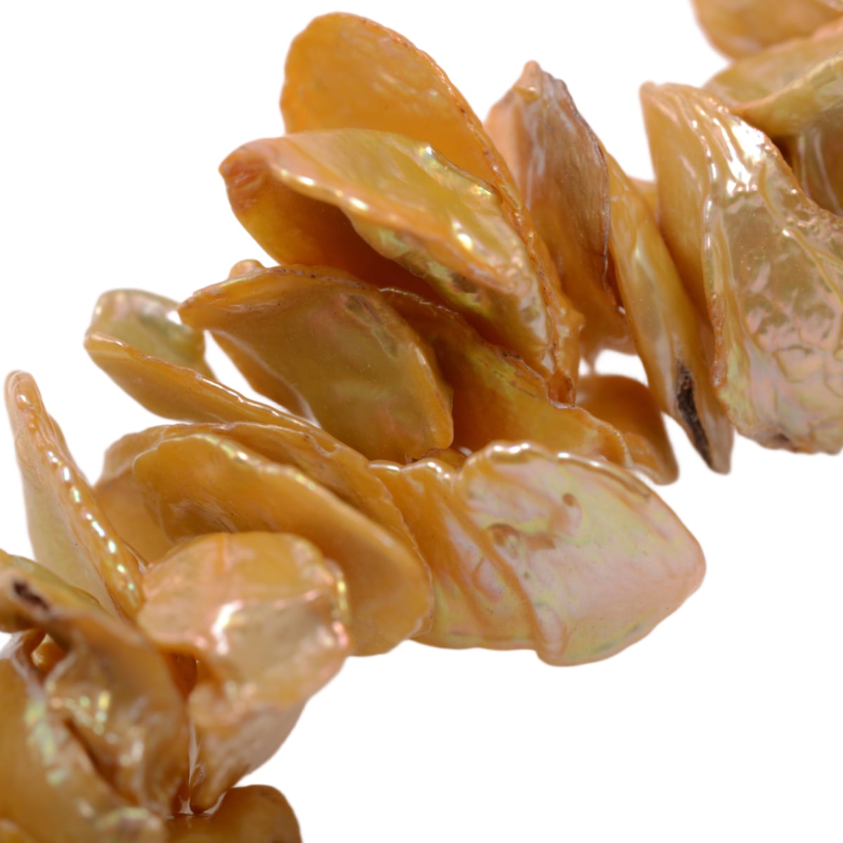 Freshwater Golden Chip Pearl Strand 14.5in by Continental Bead Suppliers