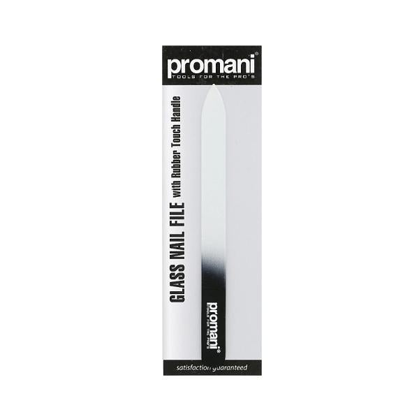 Promani PR-403 Glass Nail File with Easy-Grip Handle by Beauty Care Bag