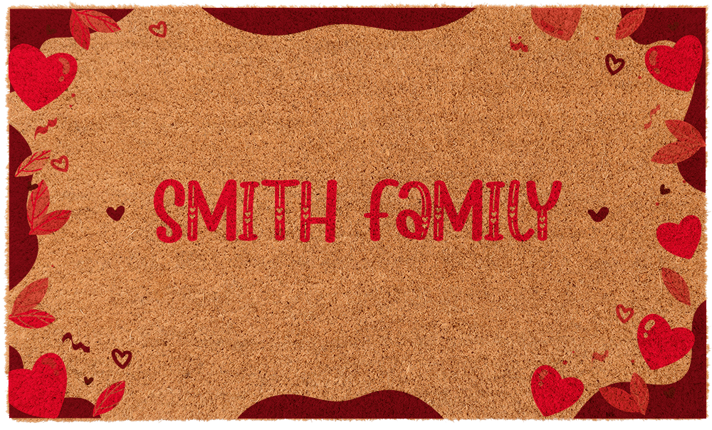 Heart Bordered PersonalizedTorqelo.com