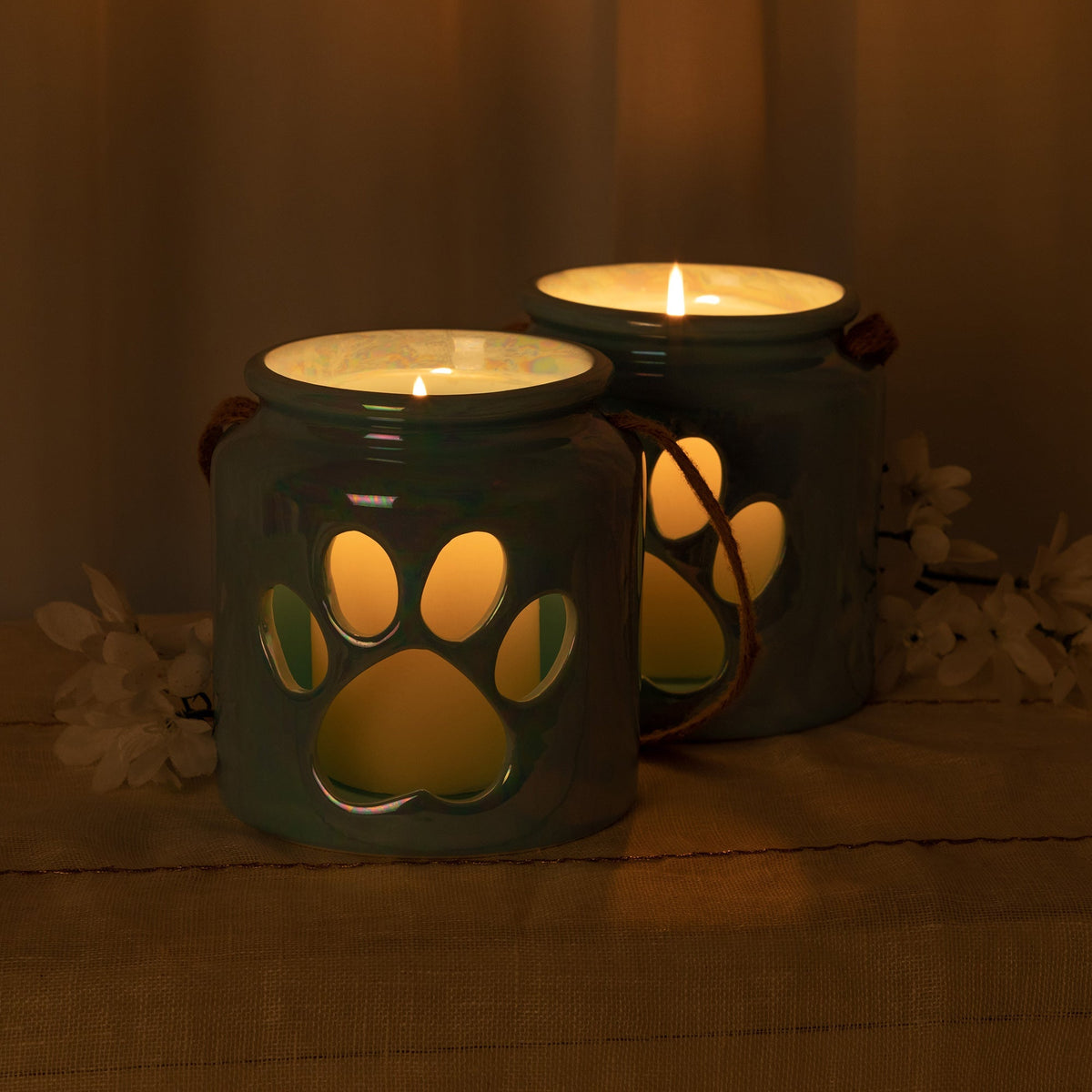 Heart Paw Candle Holder - Set of 2Decorative Home AccentTorqelo.com