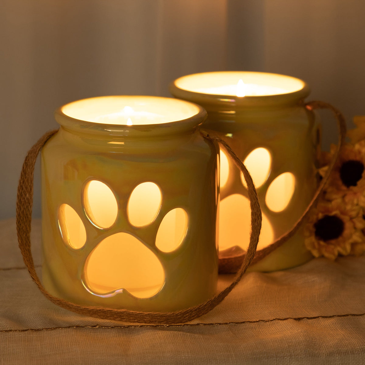 Heart Paw Candle Holder - Set of 2Decorative Home AccentTorqelo.com