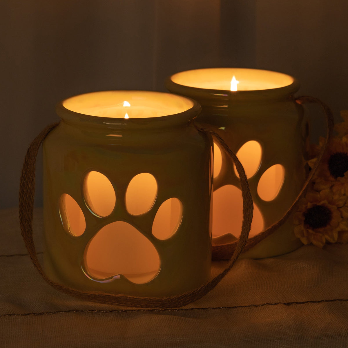 Heart Paw Candle Holder - Set of 2Decorative Home AccentTorqelo.com