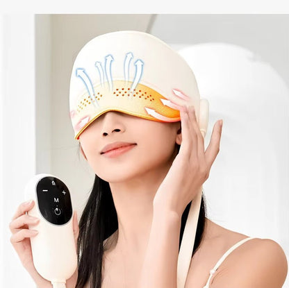 Heated Head & Eye Massager – Sleep Aid Pain Relief DeviceMassagersTorqelo.com