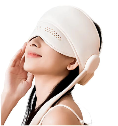 Heated Head & Eye Massager – Sleep Aid Pain Relief DeviceMassagersTorqelo.com