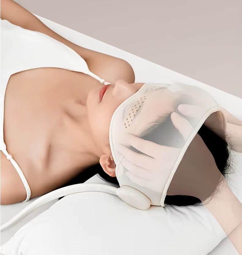 Heated Head & Eye Massager – Sleep Aid Pain Relief DeviceMassagersTorqelo.com