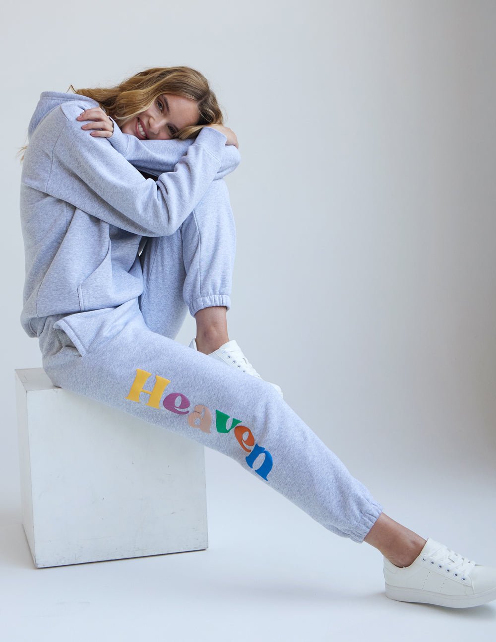 Heaven Heather Grey Unisex SweatpantSweatpantTorqelo.com