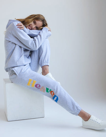 Heaven Heather Grey Unisex SweatpantSweatpantTorqelo.com