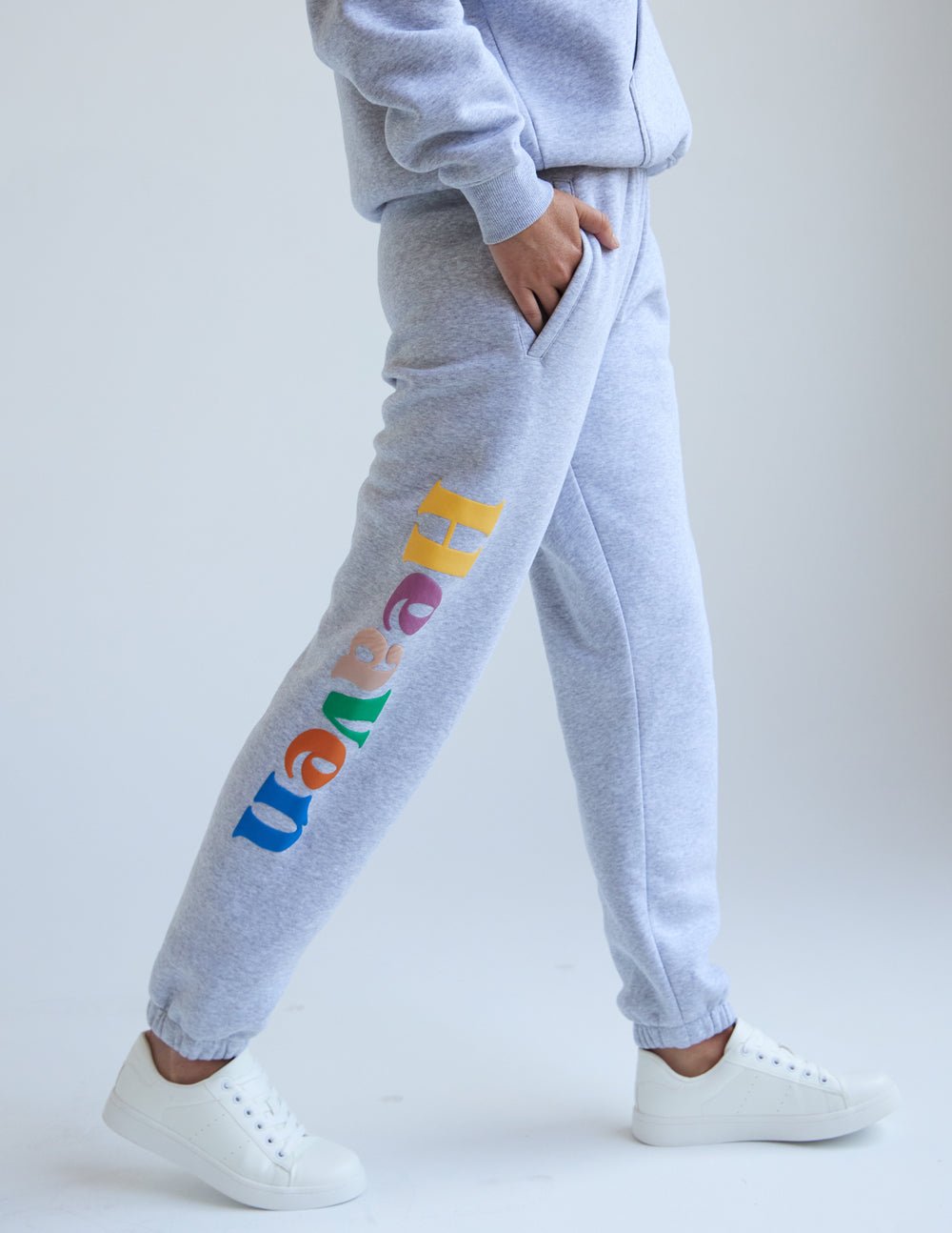Heaven Heather Grey Unisex SweatpantSweatpantTorqelo.com