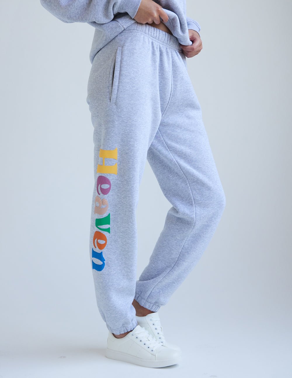 Heaven Heather Grey Unisex SweatpantSweatpantTorqelo.com