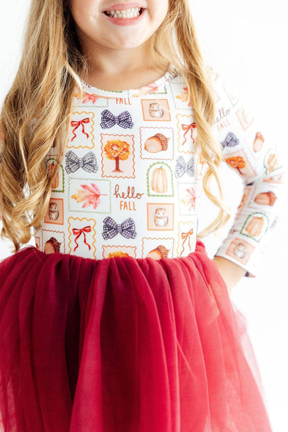 Hello Fall L/S Tutu DressTutu Dress L/STorqelo.com