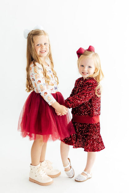 Hello Fall L/S Tutu DressTutu Dress L/STorqelo.com