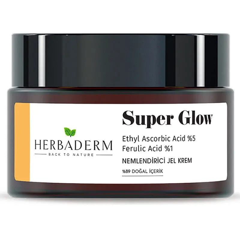 Herbaderm Super Glow Hydrating Gel Cream for Brightening 50ml by Beauty Care Bag