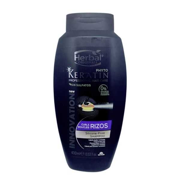 Herbal Originals Phyto Keratin Curl Shampoo 400ml by Beauty Care Bag