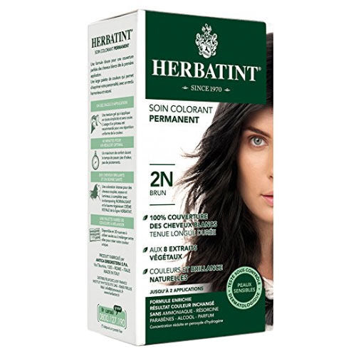 Herbatint Permanent Haircolor Gel 2N Brown 135ml by Beauty Care Bag