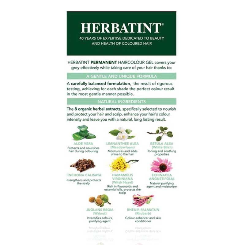 Herbatint 5M Light Mahogany Chestnut Hair Color Gel 135ml by Beauty Care Bag