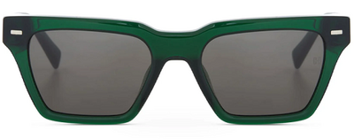 Hermossa HM-1664 04 Green Square Sunglasses 52mm by Beauty Care Bag