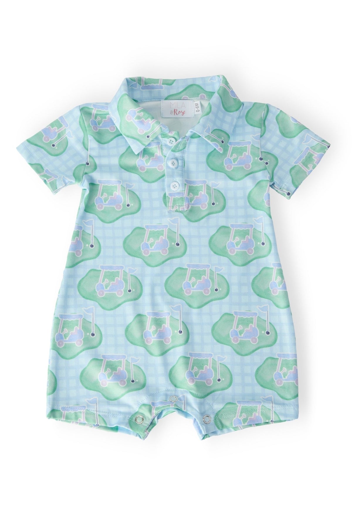 He's On The Green Polo Shorty One-PieceShorty One-Piece - PoloTorqelo.com