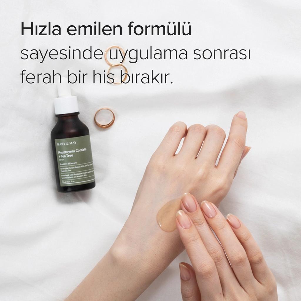 Mary & May Houttuynia Cordata & Tea Tree Serum 30ml by Beauty Care Bag