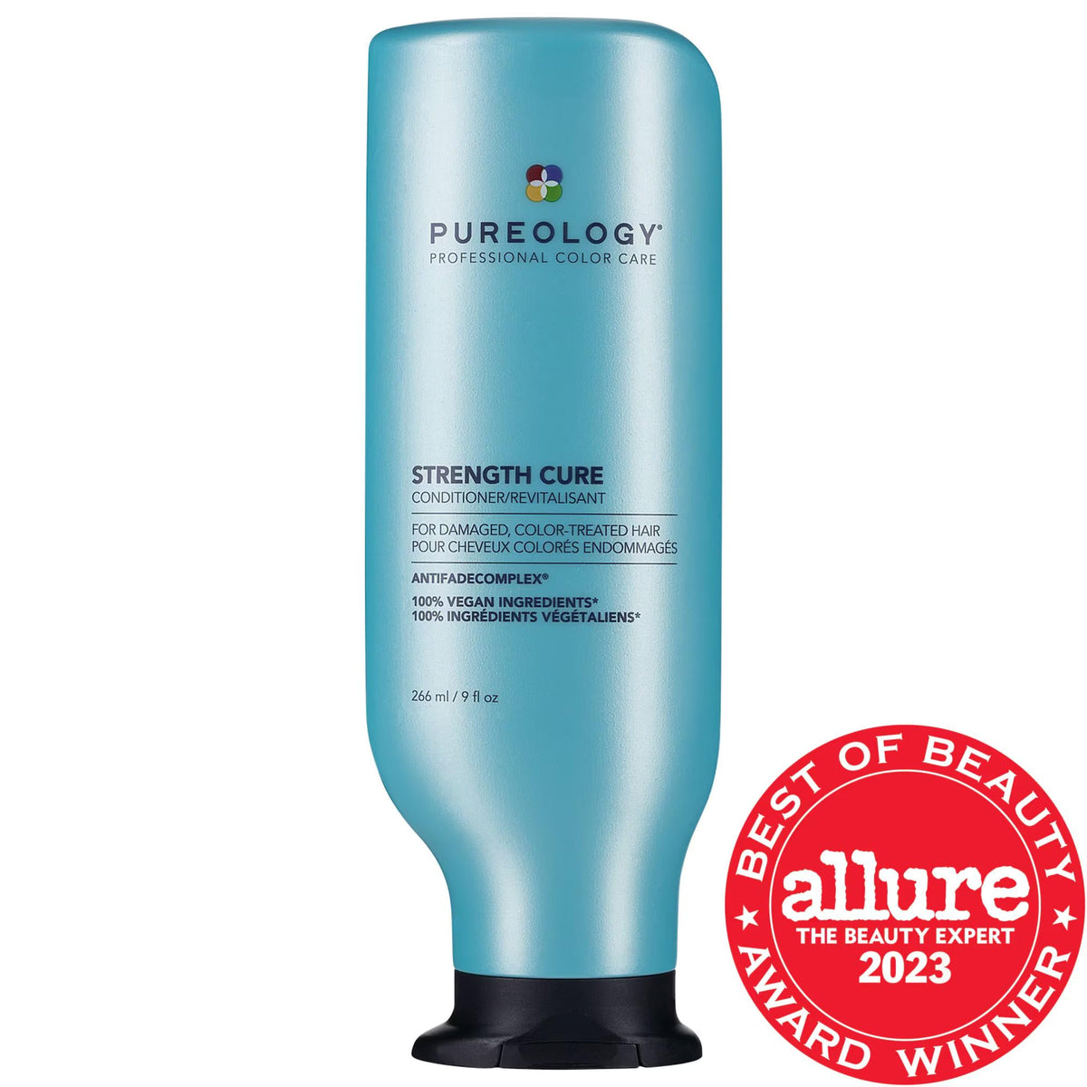 Strength Cure Conditioner for Damaged Hair - Vegan, Cruelty-Free, Color-Safe Hair Repair by Beauty Care Bag