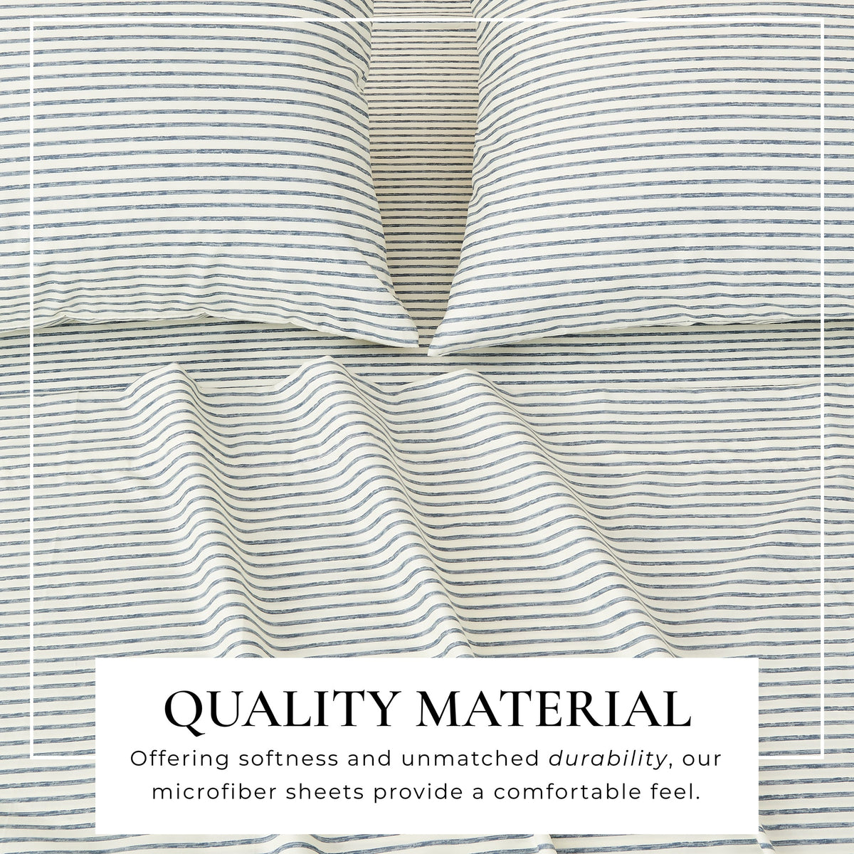 Striped Sheet Set - Evette Collection by Great Bay Home