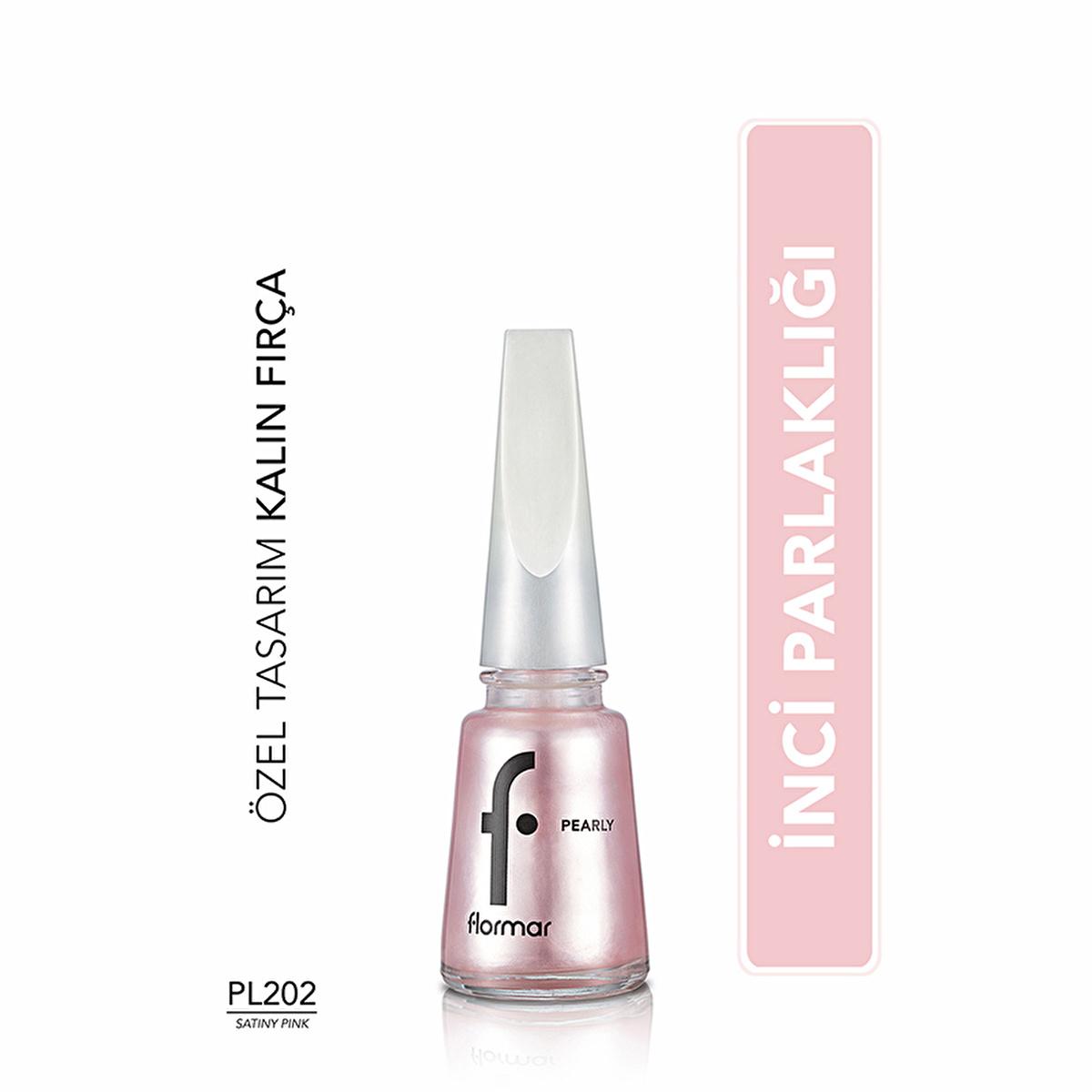 Flormar Pearly Nail Polish: Long-Lasting, Iridescent Shimmer, Vibrant Color - Chip Resistant Pearl Finish Nail Color by Beauty Care Bag