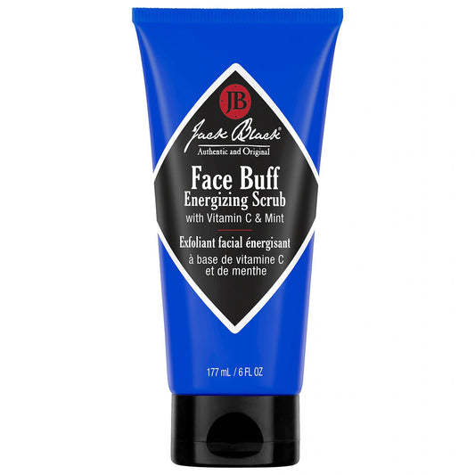 The Face Buff Energizing Scrub - Dermatologist-Tested Face Scrub for Men & Women, Pre-Shave Cleanser, Exfoliating Scrub for Smoother Shave & Radiant Skin by Beauty Care Bag