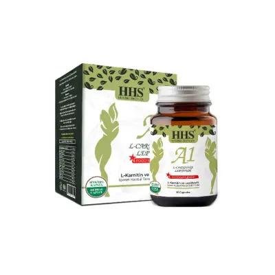 HHS A1 L-Carnitine Lepidium Herbal 30 Capsules - Vegan Dietary Supplement for Weight Management & EnergyFace SerumTorqelo.com