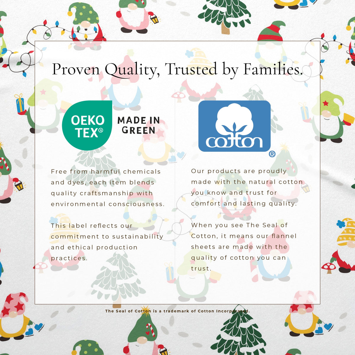 Turkish Cotton Christmas Flannel Sheet Set - Whittaker Collection by Great Bay Home