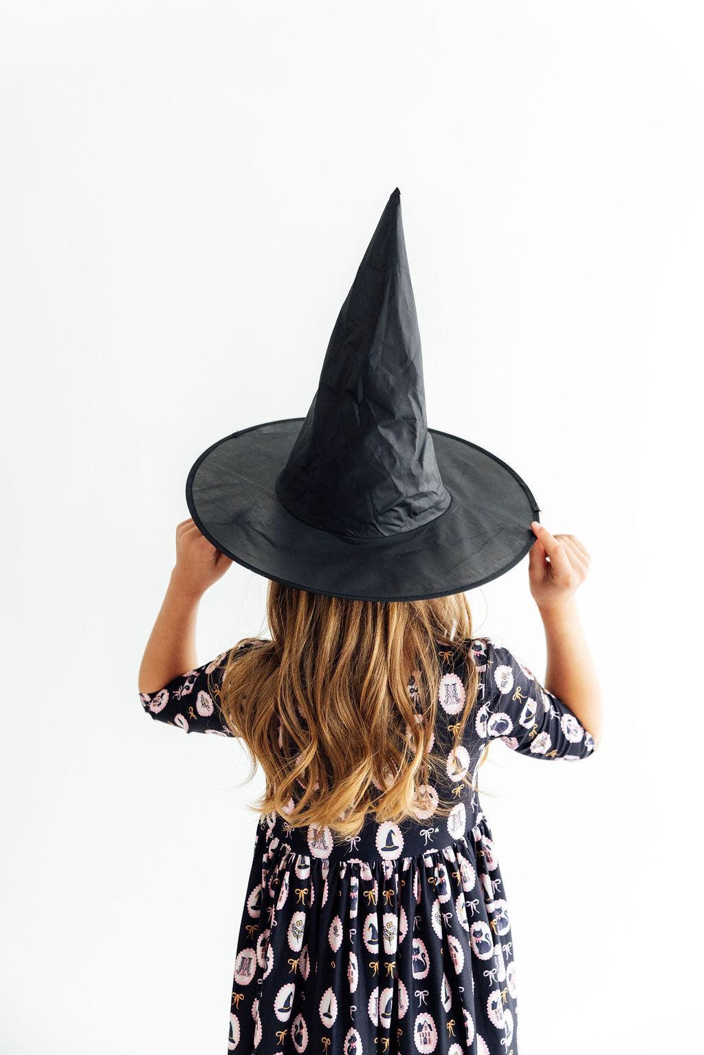 Hocus Pocus 3/4 Sleeve Pocket Twirl DressTwirl Dress - 3/4 - PocketTorqelo.com