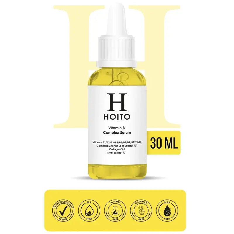 Hoito Vitamin B Complex Nourishing Face Serum 30ml by Beauty Care Bag