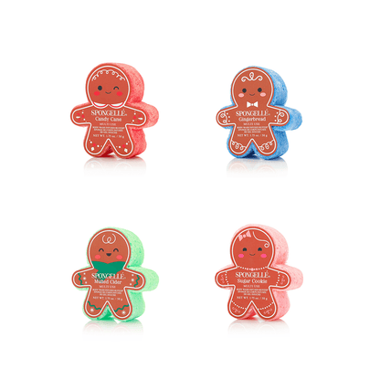 Holiday Gingerbread Multi-Use Assorted PackBody Wash Infused BufferTorqelo.com