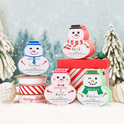 Holiday Snowman Assorted PackBody Wash Infused BufferTorqelo.com