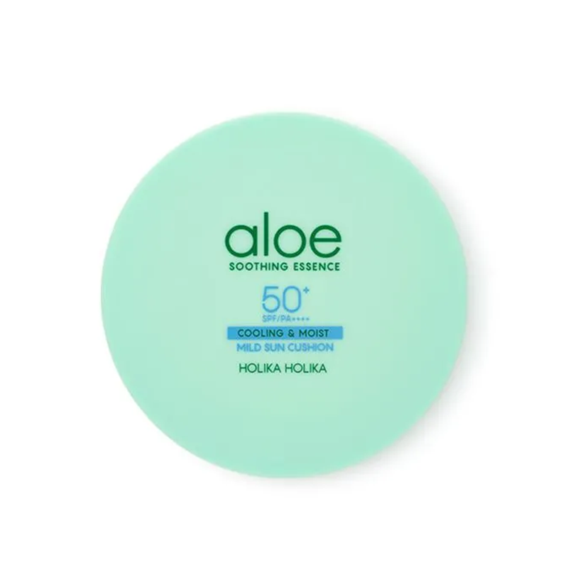 Holika Holika Aloe Mild Sun Cushion SPF50 Soothing Sunscreen 25g by Beauty Care Bag