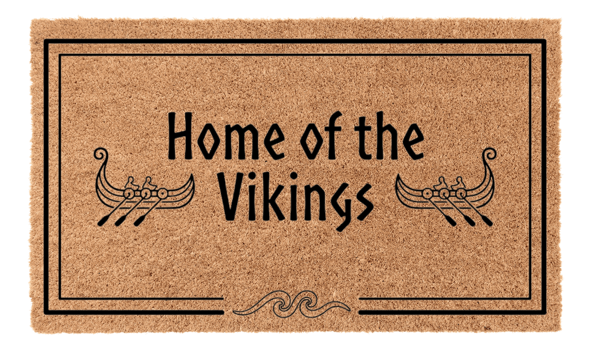 Home of the Vikings Coir MatTorqelo.com