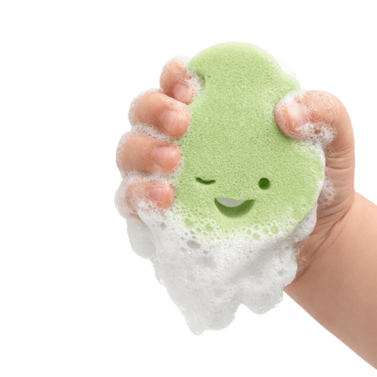 Honeydew Sponge Pop™ Kids Buffer | Dabble & DollopBody Wash Infused BufferTorqelo.com