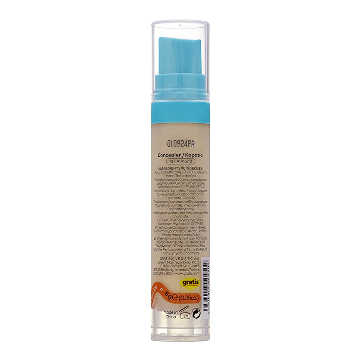 Beaulis Fun Cover or Bare lightweight concealer in 137 Almond
