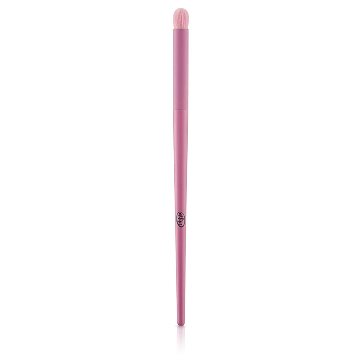 Eklips Colors Round Makeup Brush for Seamless Eyeshadow Application - Soft Bristles, Long Handle by Beauty Care Bag