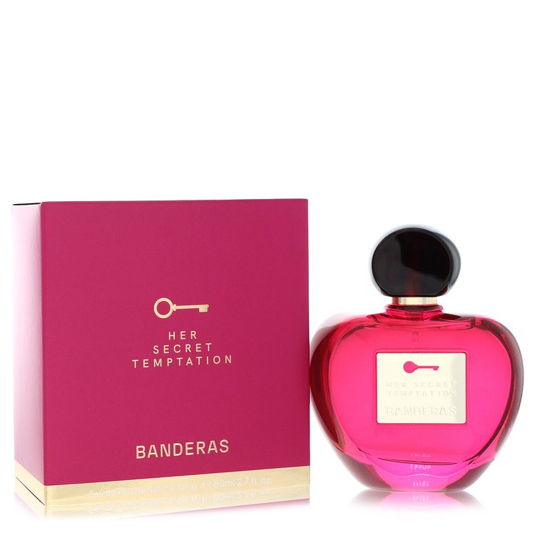 Her Secret Temptation by Antonio Banderas Eau De Toilette Spray 2.7 oz for Women by Avera Group