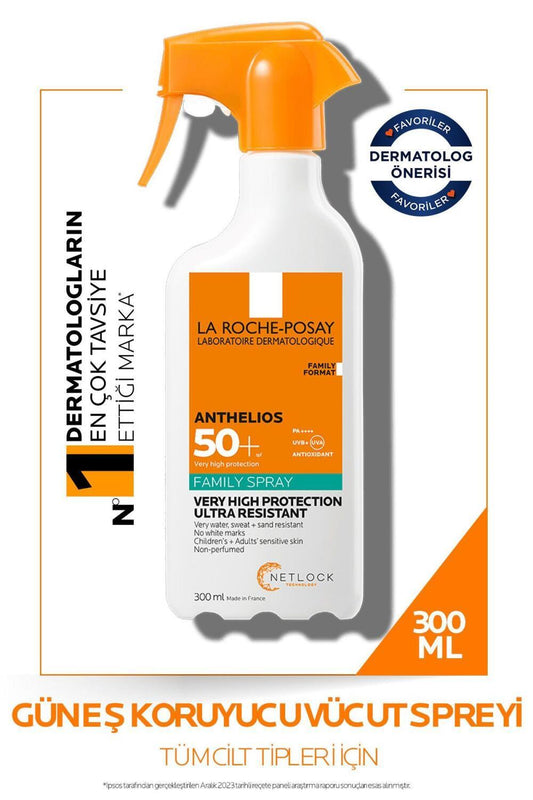 La Roche-Posay Anthelios SPF 50+ sunscreen, 300ml