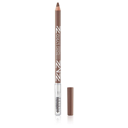LYKD Powder Eyebrow Pencil in 170 Warm Brown for Natural Brows by Beauty Care Bag