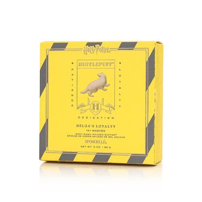 Hufflepuff™ Helga's Loyalty Buffer | Harry Potter™ CollectionBody Wash Infused BufferTorqelo.com
