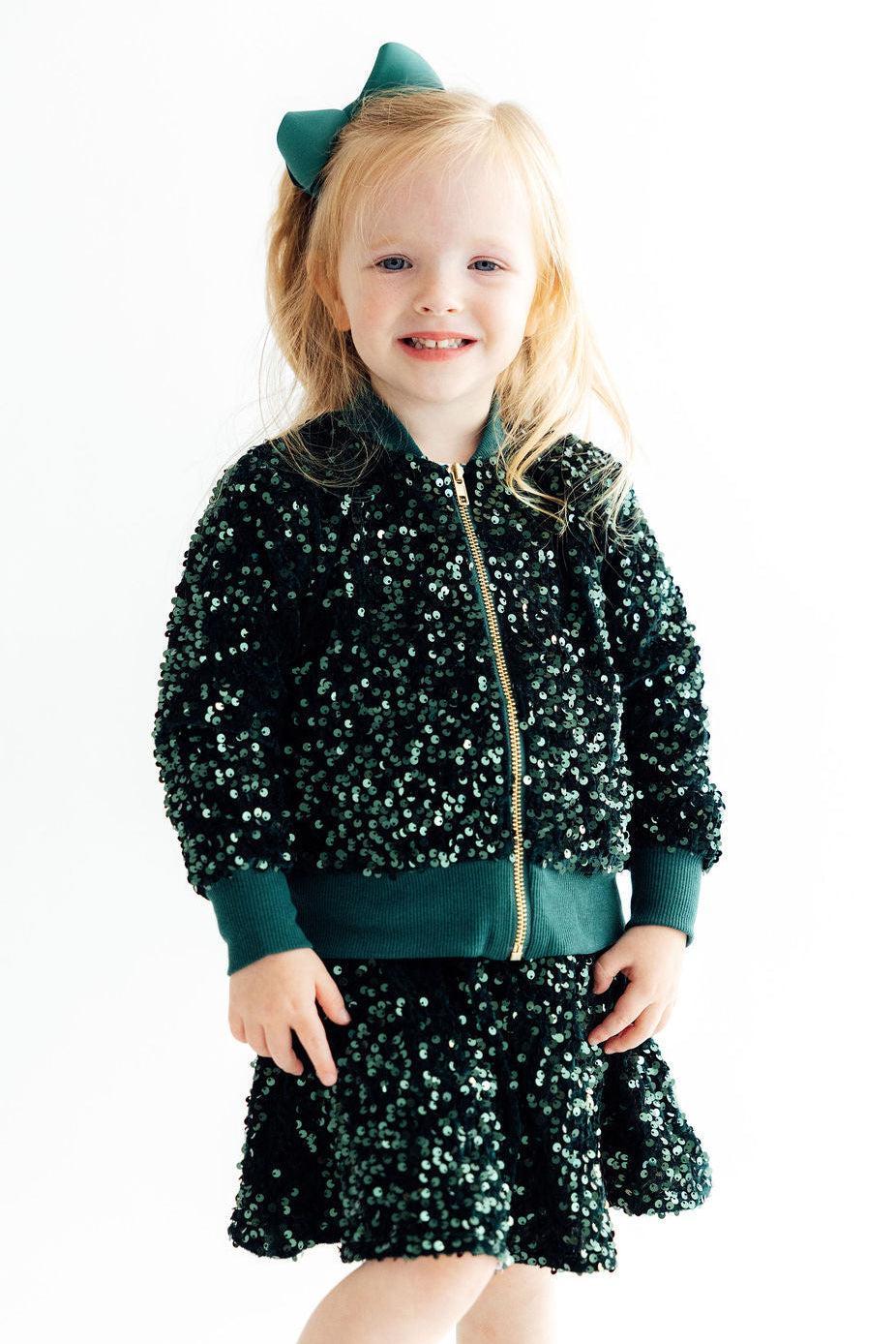 Hunter Green Velvet Sequin JacketSequin JacketTorqelo.com