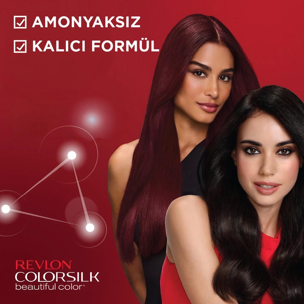 Revlon ColorSilk Beautiful Color Hair Dye by Beauty Care Bag