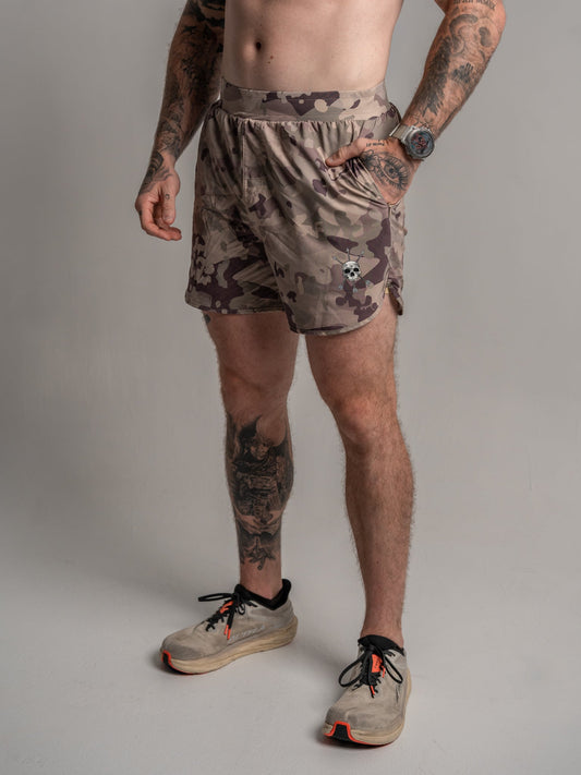 MEN'S | HYBRID SHORT : HIGHLAND CAMO by Alpha Country Training + Nutrition