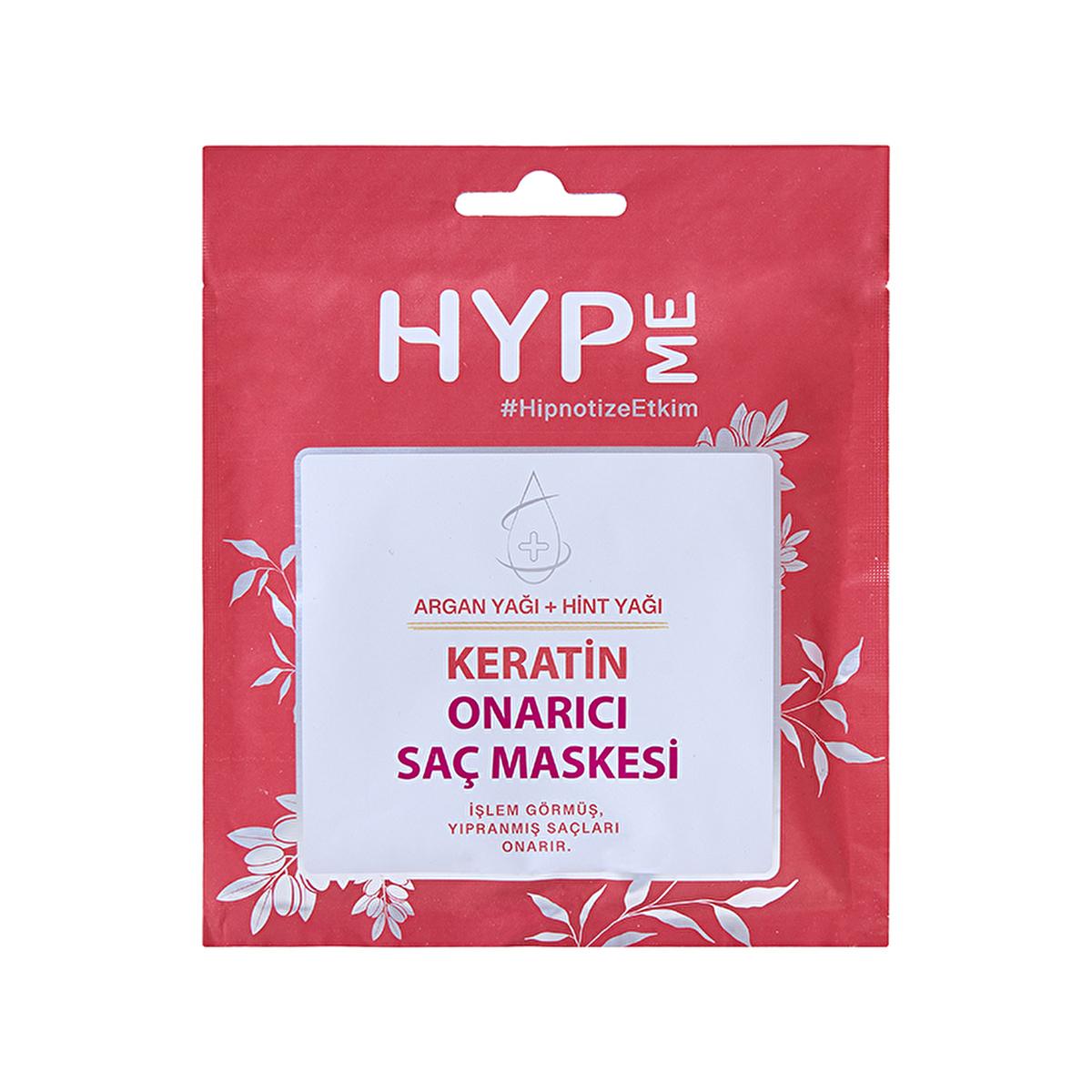 Hyp Me Keratin Hair Mask for Damaged Hair Repair - 1.69 fl oz, Nourishing Argan Oil, Shiny Hair TreatmentHair MaskTorqelo.com