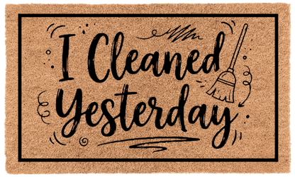 I Cleaned YesterdayTorqelo.com